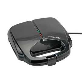 Cookworks 2 Portion Sandwich Toaster - Black
