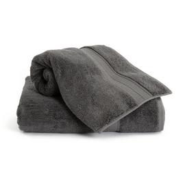 Habitat Luxury Tencel 2 Pack Hand Towel - Charcoal