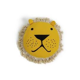 Habitat Kids In the Wild Lion Shaped Cushion -Yellow 40x40cm