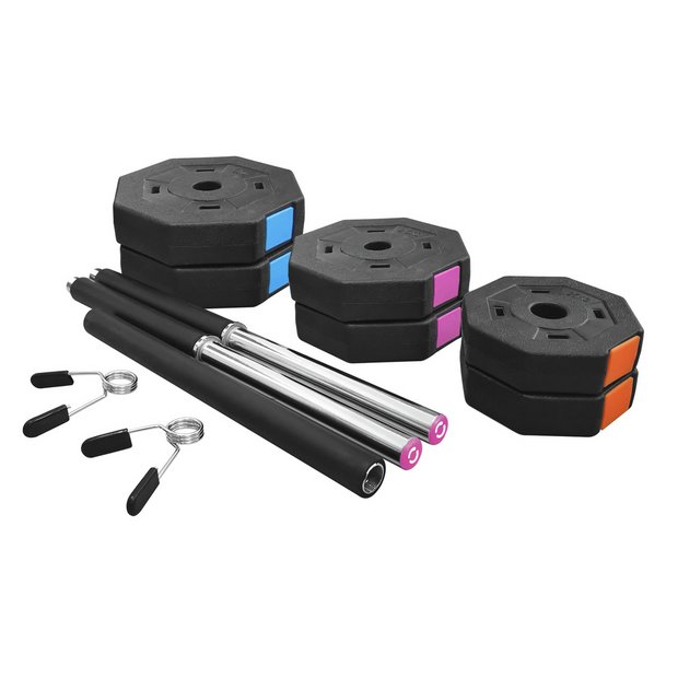 Buy Opti 20kg Adjustable Barbell Set Barbells Argos