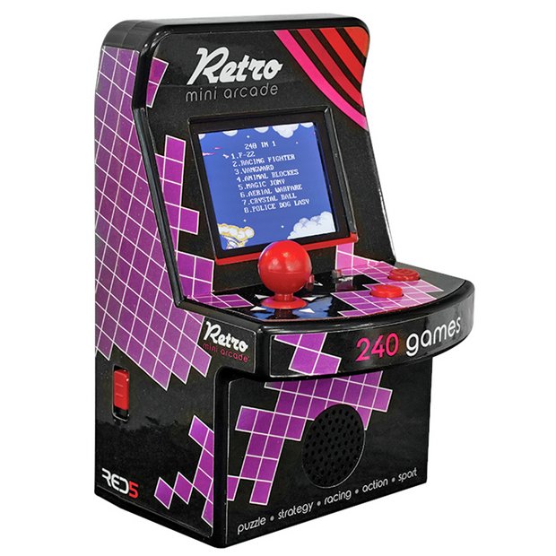 Mini retro shop game machine