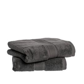 Habitat Supersoft 2 Pack Hand Towel - Dark Grey