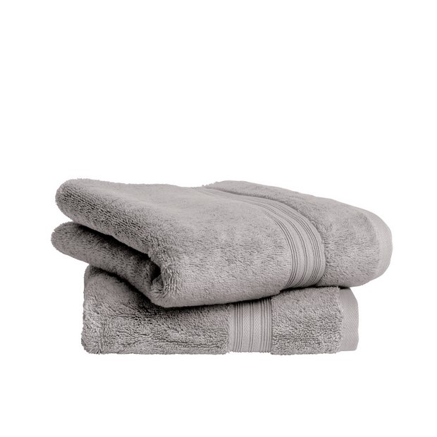 Cotton Towels in Slate Grey or Dove Grey