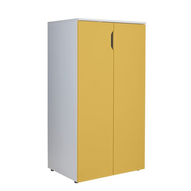 Buy Argos Home Pod 2 Door Short Wardrobe Yellow Wardrobes