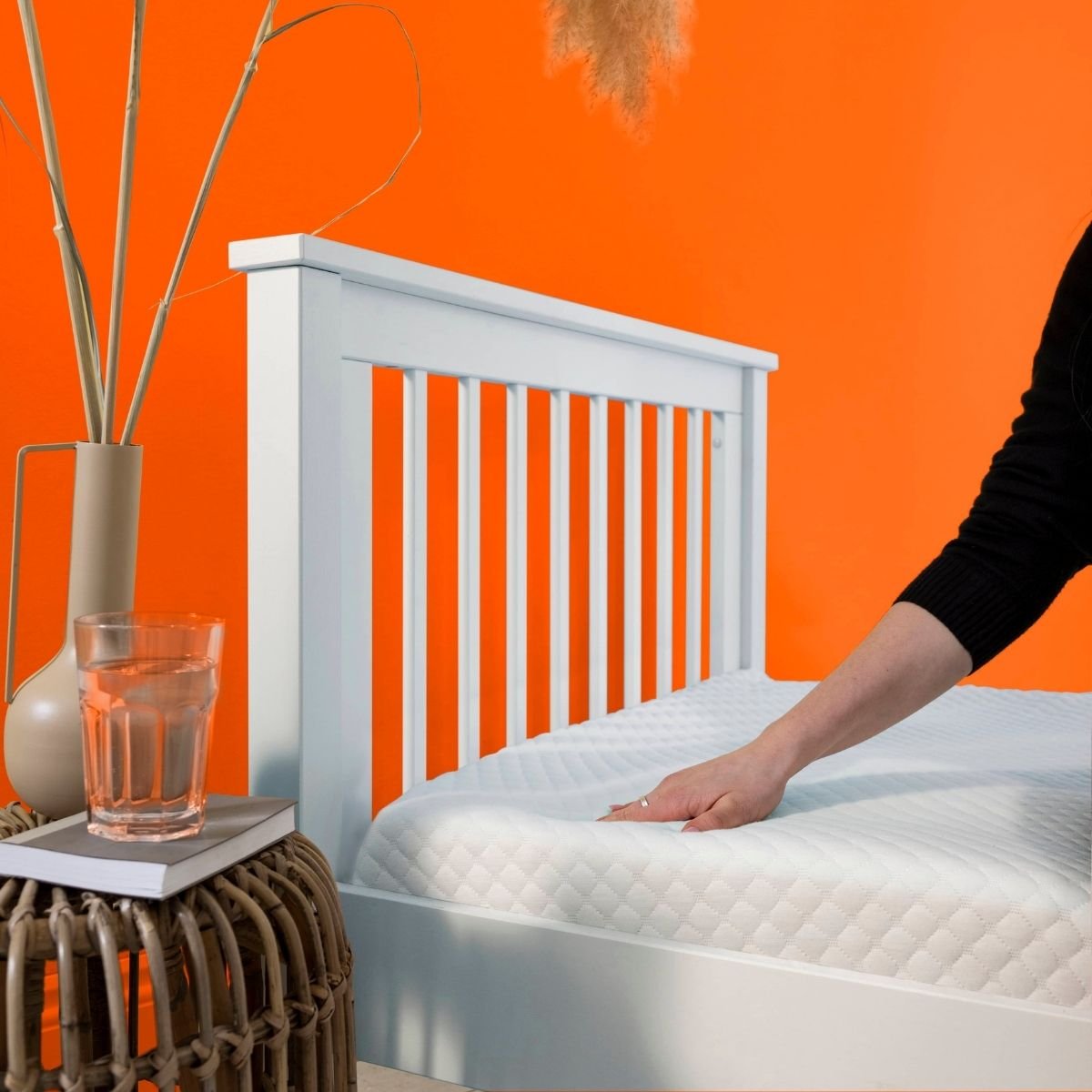 Noa & Nani Ari Single Trundle Hypoallergenic Eco Foam Mattress - White