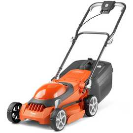 Flymo Easistore 340R 34cm Corded Wheeled Lawnmower - 1400W