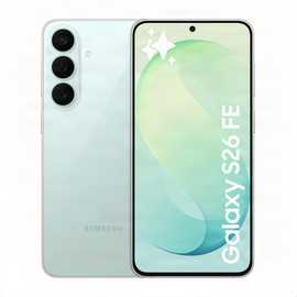 SIM Free Samsung Galaxy S26 FE 5G 128GB AI Mobile Phone - Pistachio