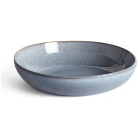Habitat Evora 4 Piece Stoneware Pasta Bowls - Blue