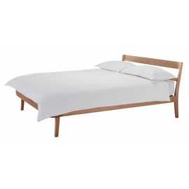 Habitat Tatsuma Double Wooden Bed Frame - Ash