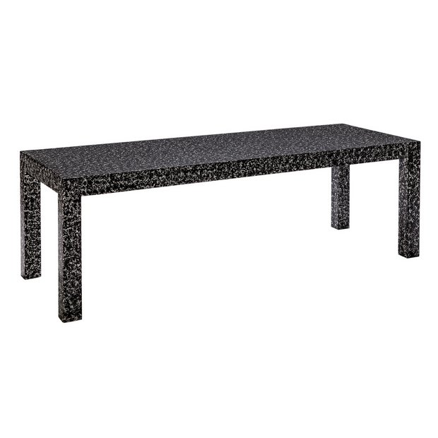 buy habitat gingko black and white metal coffee table coffee tables habitat