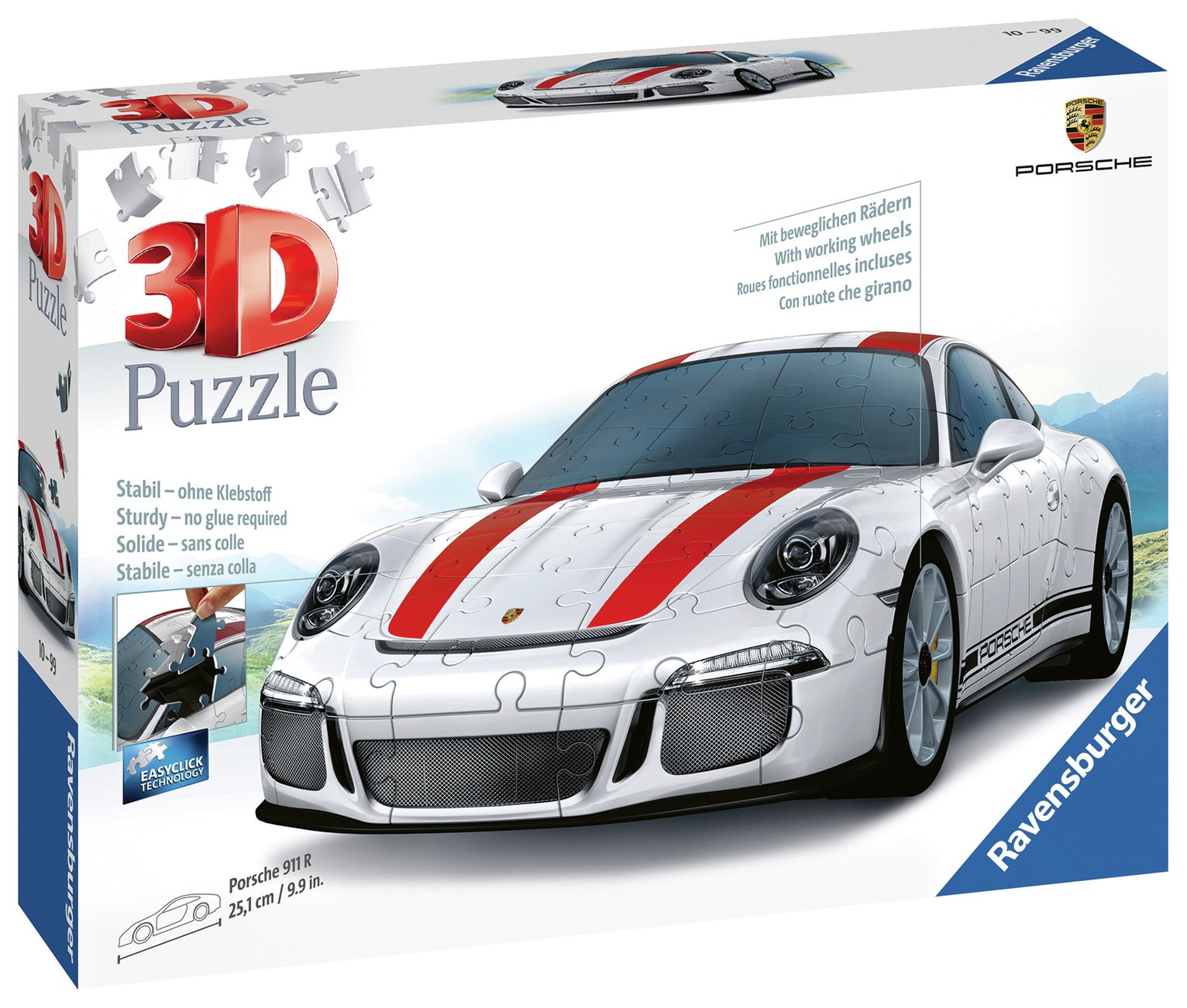 porsche puzzle 3d