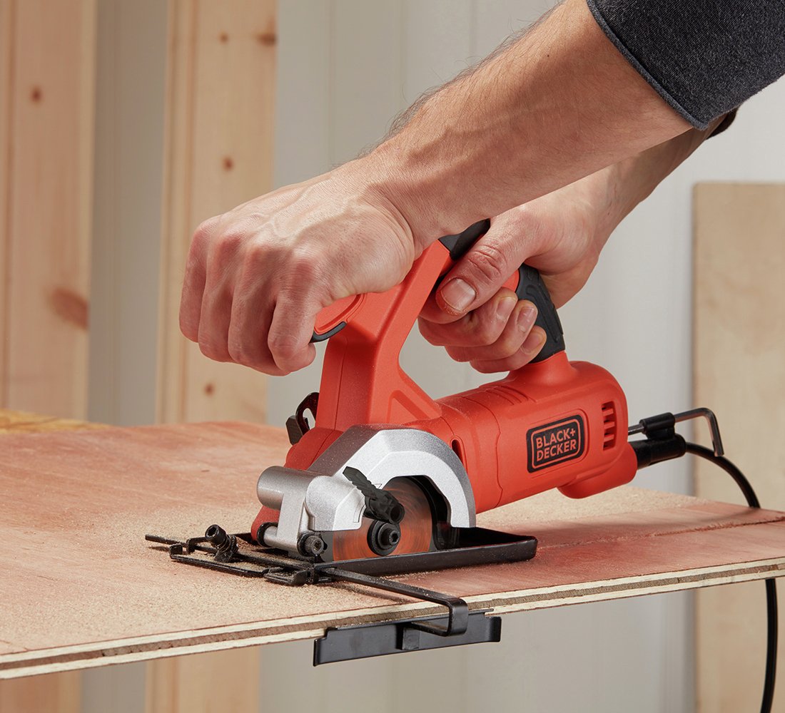 Black + Decker Corded Mini Circular Saw - 400W