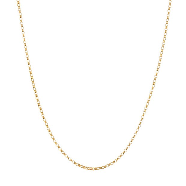 18 inch deals gold belcher chain