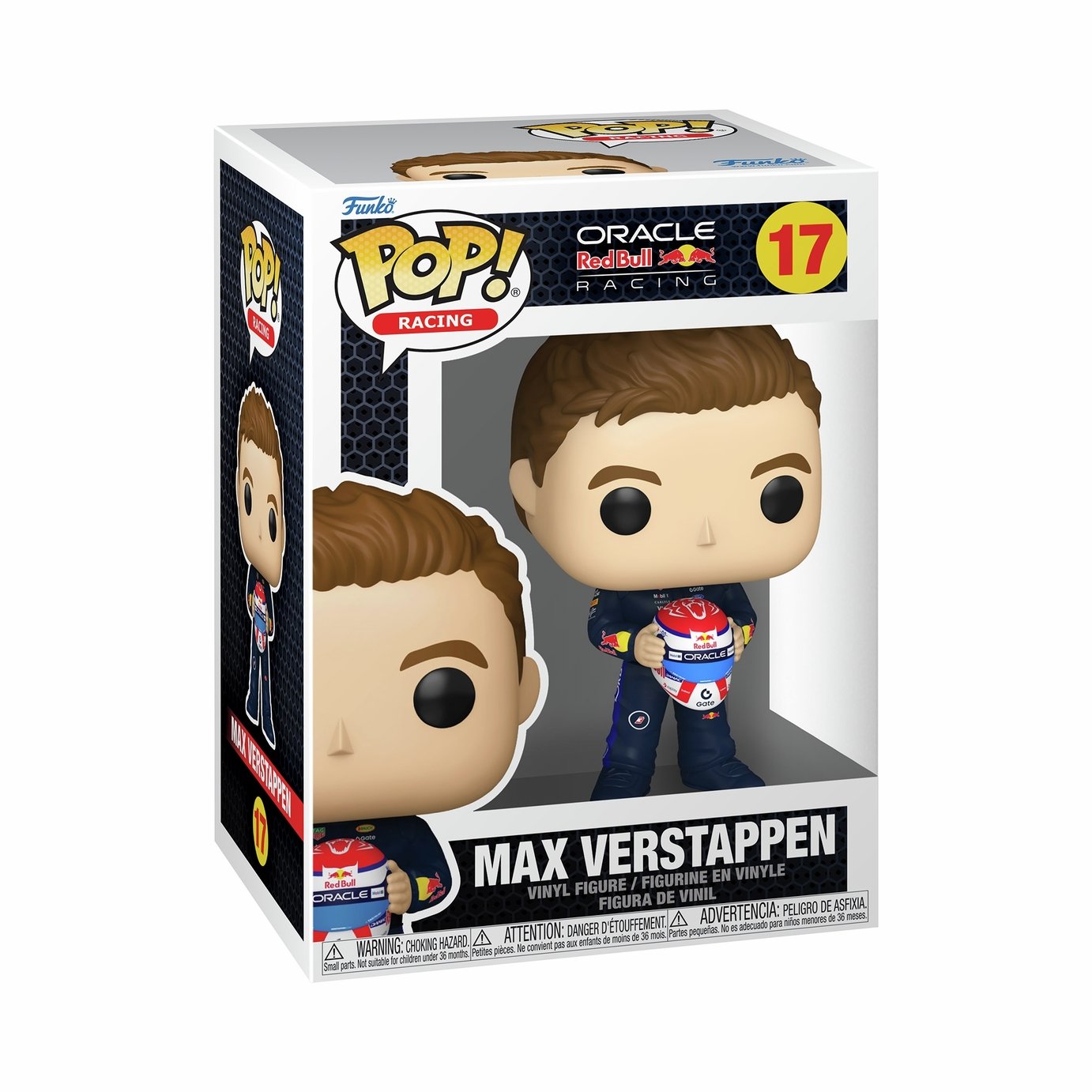 Funko POP! Racing Max Verstappen with Helmet 4.1 Inch Vinyl Figure