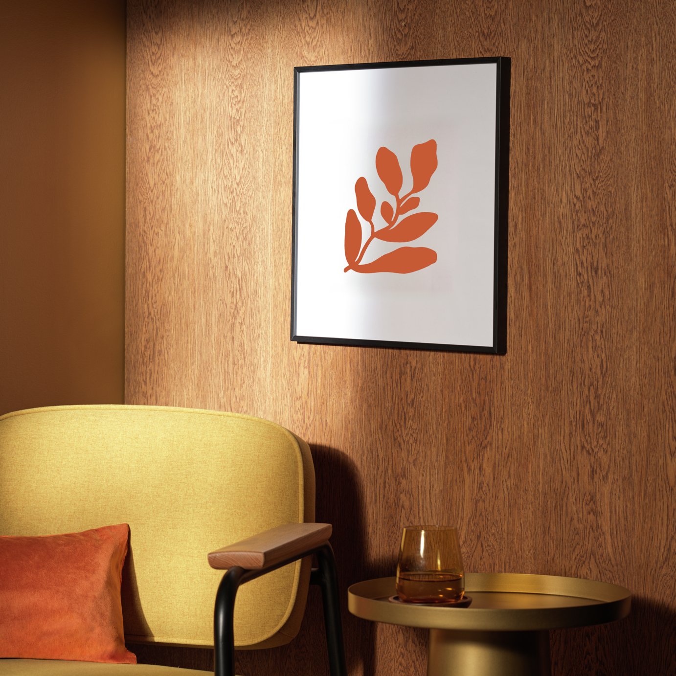 Habitat Aluminus Black Metal Picture Frame - 16x16"