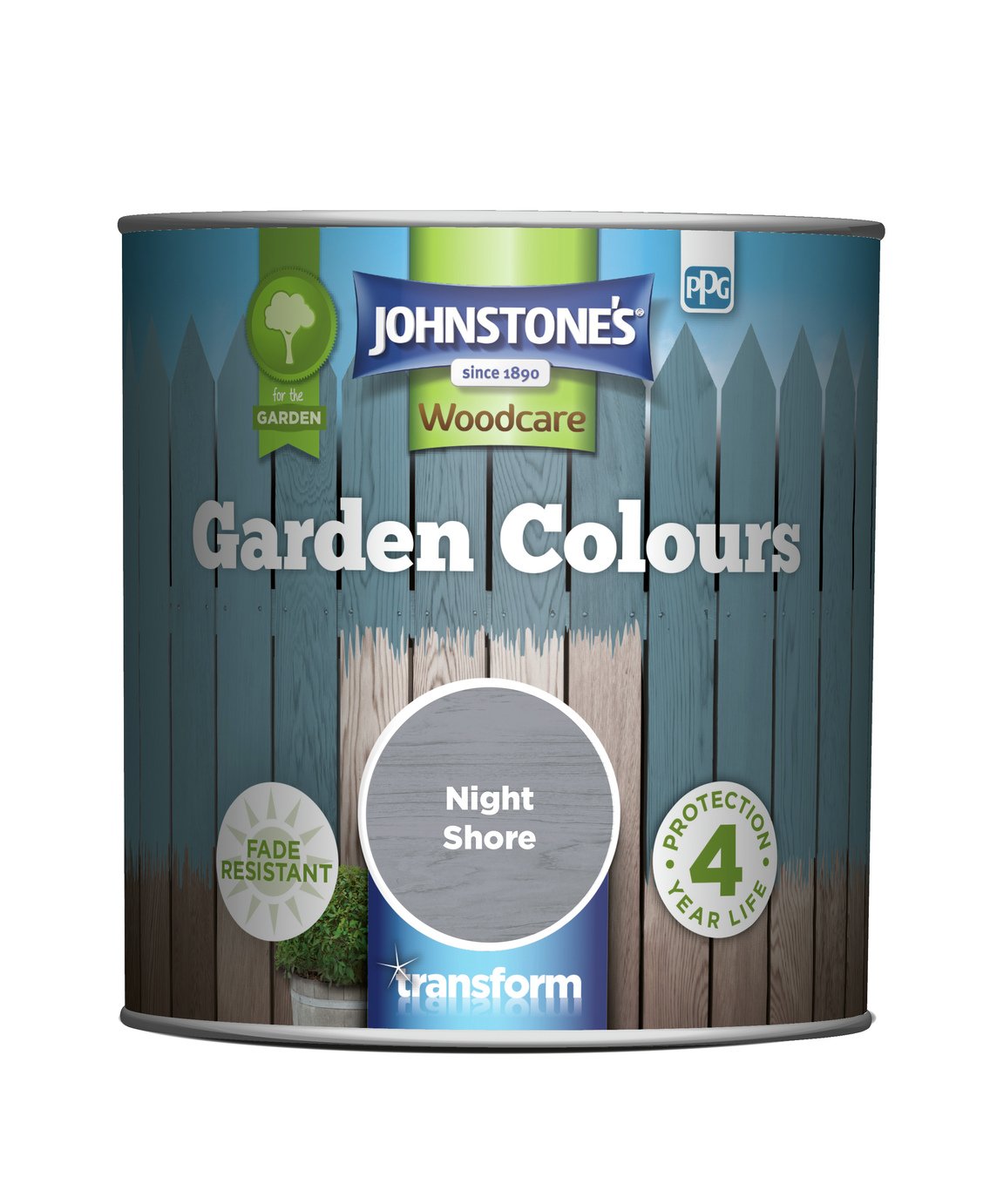 Johnstone's - Garden Colours Paint - Night Shore - 2.5L