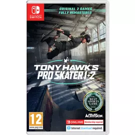 Tony Hawk's Pro Skater 1 + 2 Nintendo Switch Game