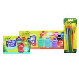 Crayola Washable Project Paint Set