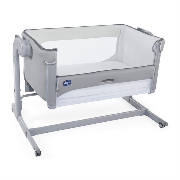 Buy Chicco Next 2 Me Magic Bedside Sleeper Crib Cool Grey Cribs Argos