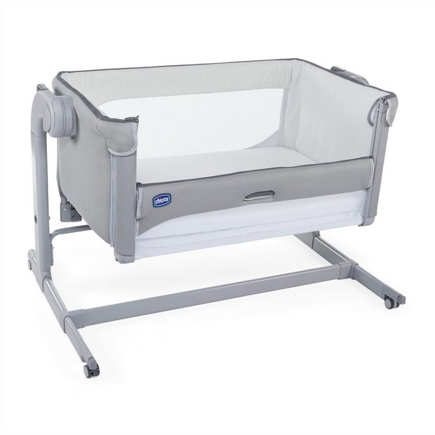 Buy Chicco Next 2 Me Magic Bedside Sleeper Crib Cool Grey