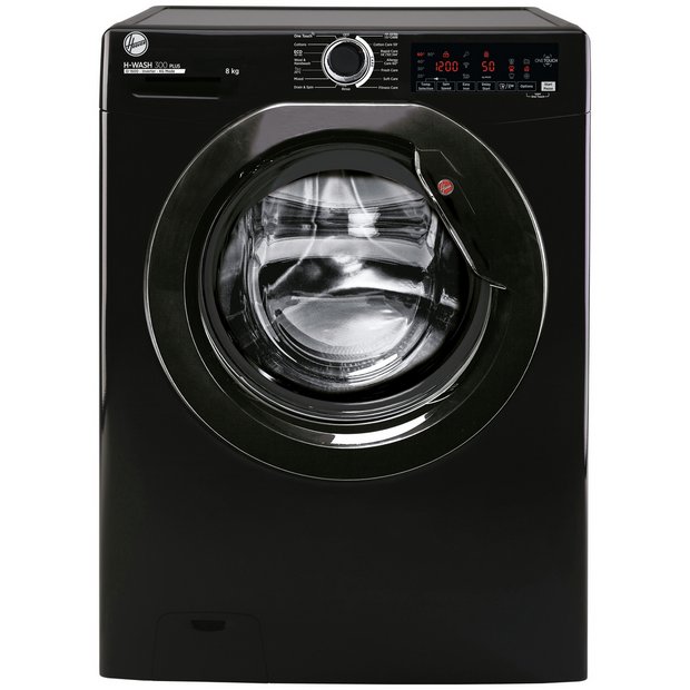 Buy Hoover H3WS685TAEB 8KG 1600 Spin Washing Machine Black Washing machines Argos