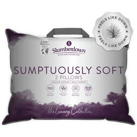 Slumberdown Soft Medium Support Down Feel Pillow