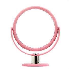 Danielle Creations Blush Pink Soft Touch Round Beauty Mirror