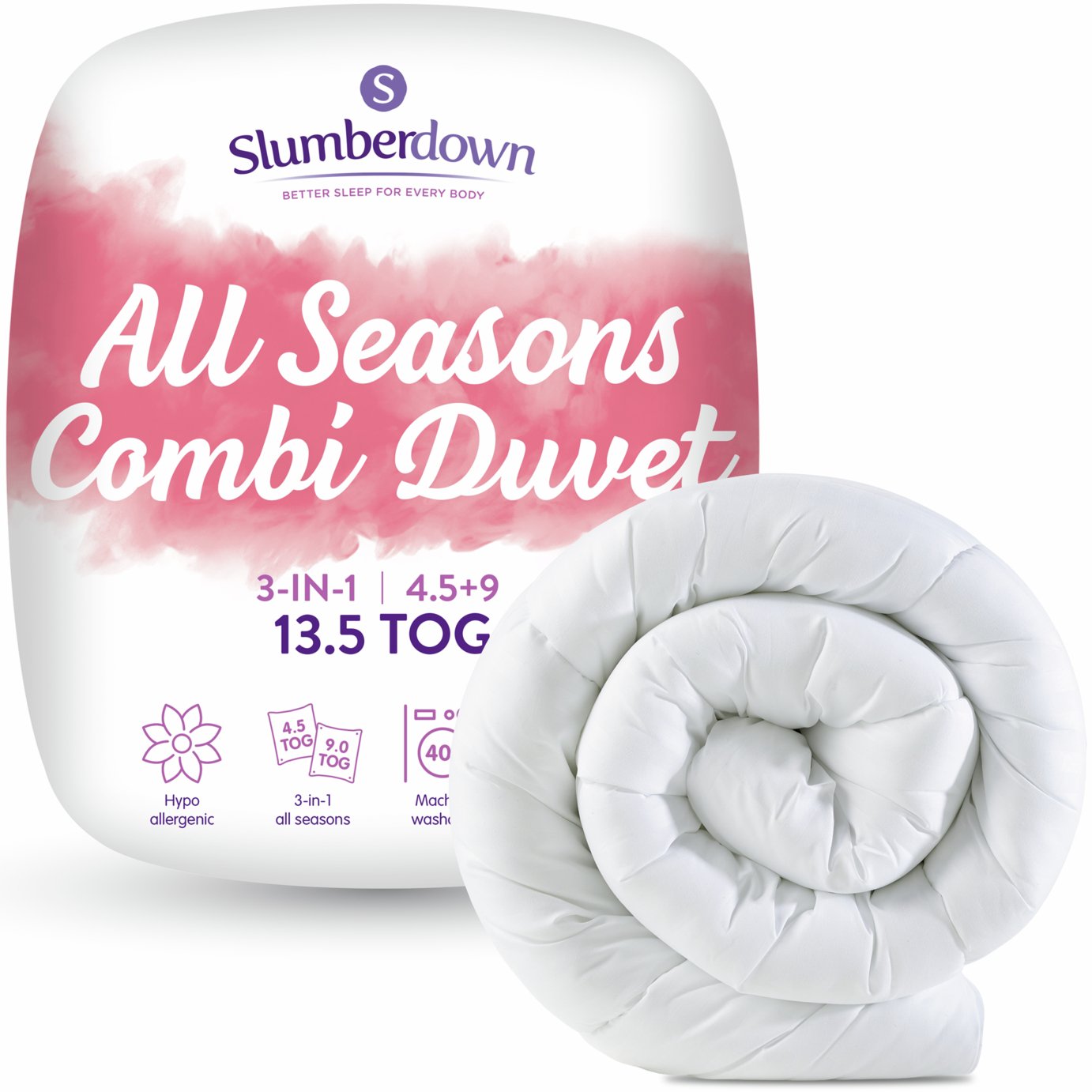 Slumberdown All Seasons 13.5 Tog Duvet