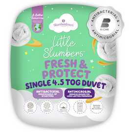 Slumberdown Anti Bacterial 4.5 Tog Kids Duvet - Single