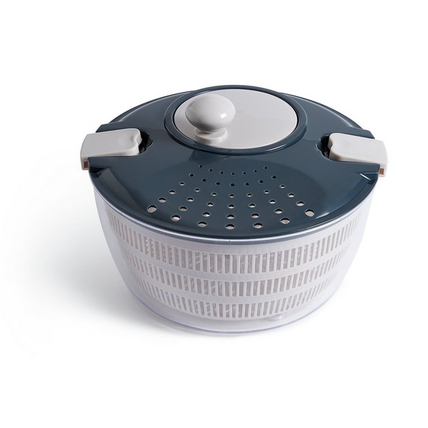 Buy Habitat Healthy Eating Salad Spinner - Blue | Graters, spiralizers and slicers | Argos