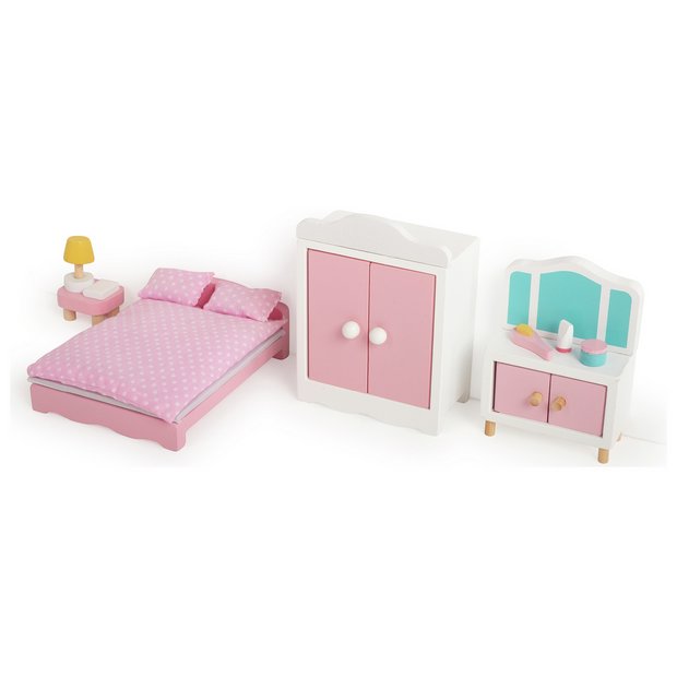 Dolls house hot sale bedroom furniture