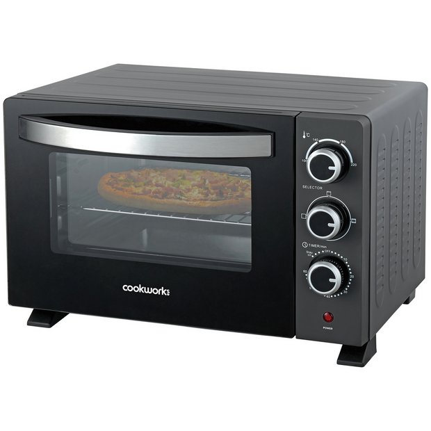 Distilleren noodsituatie bundel Buy Cookworks 20L Mini Oven and Grill | Mini ovens | Argos