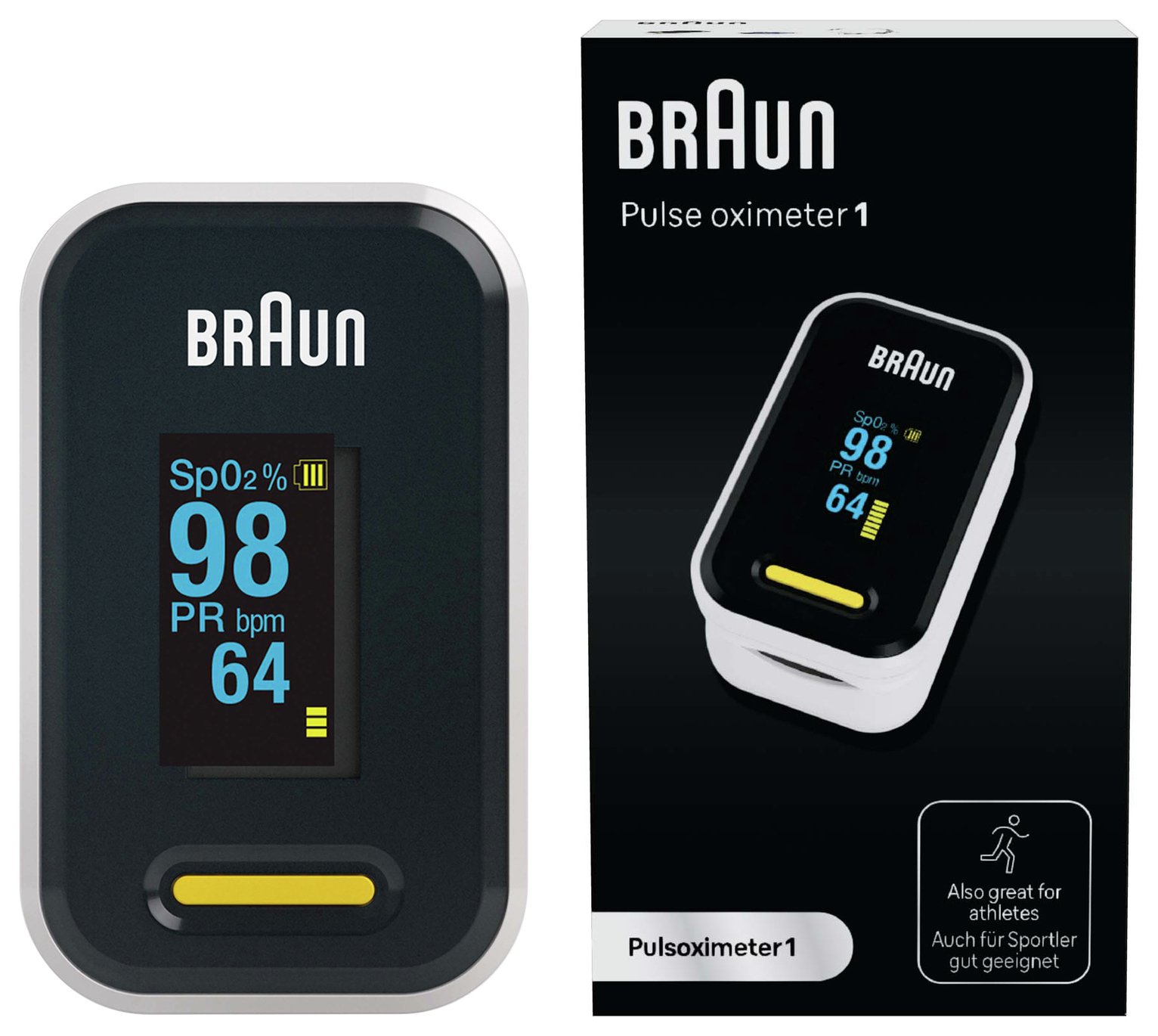 Braun YK-81CEU Fingertip Pulse Oximeter 1 