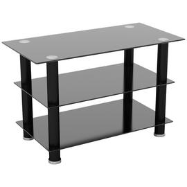 AVF Glass up to 40 Inch TV Stand - Black