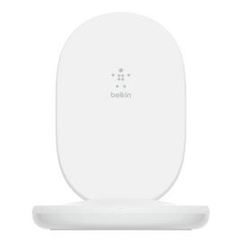 Belkin 15W Qi Wireless Charger Stand with Plug - White