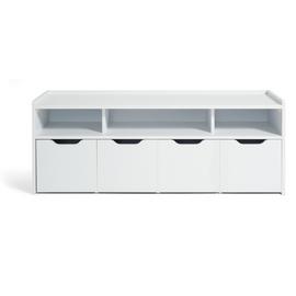 Buy Habitat Daxton 5 Shelf Metal Shoe Storage White Shoe storage Habitat
