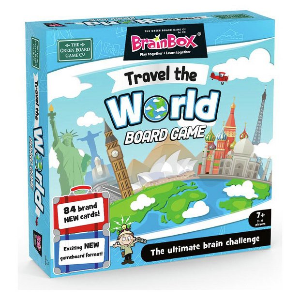 Buy Brainbox Travel The World Large Quiz Game Board Games