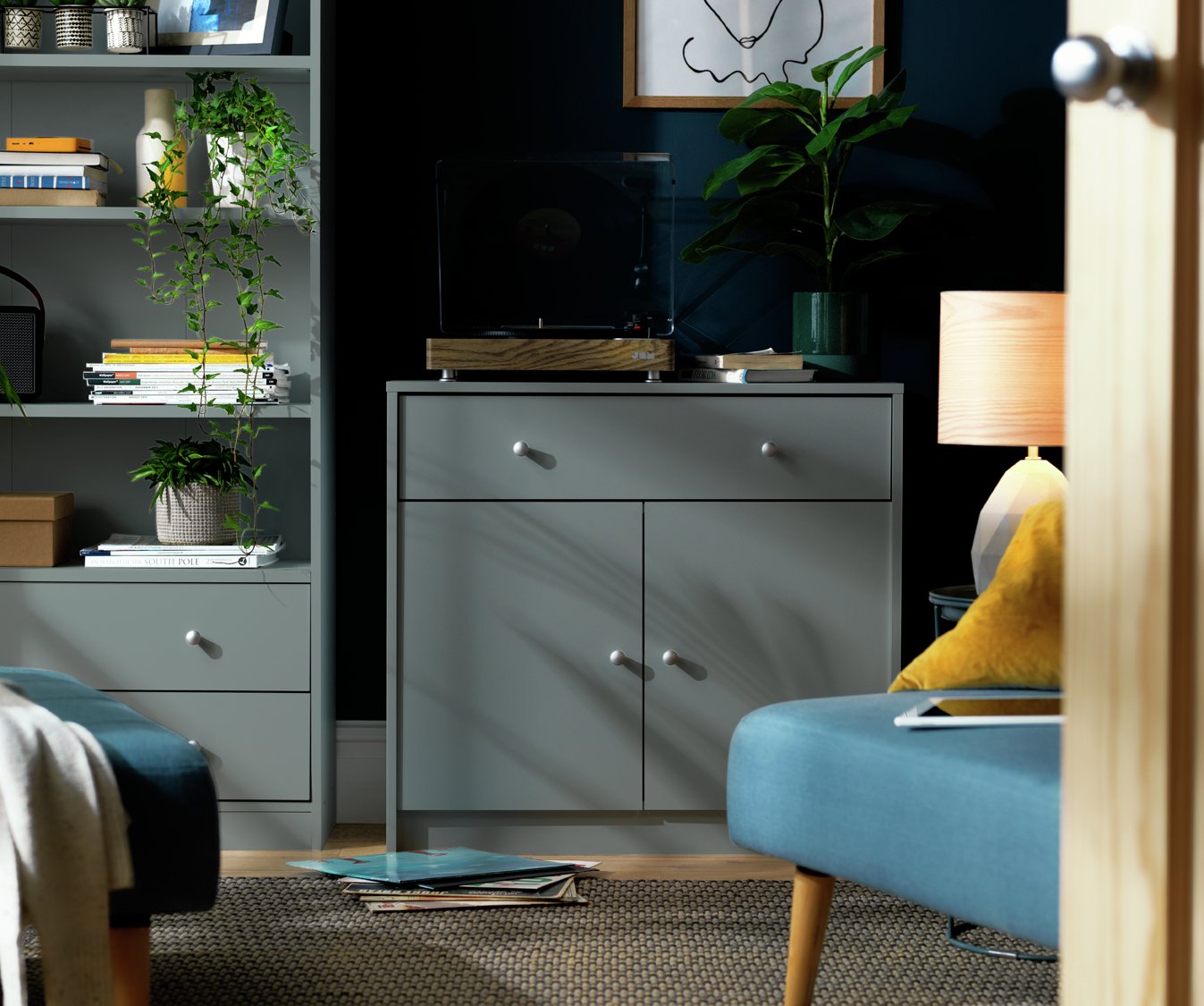 Argos Home Maine 2 Door 1 Drawer Sideboard