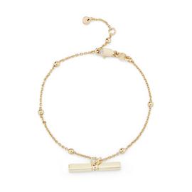 Buckley London Gold Plated Aria T-Bar Bracelet