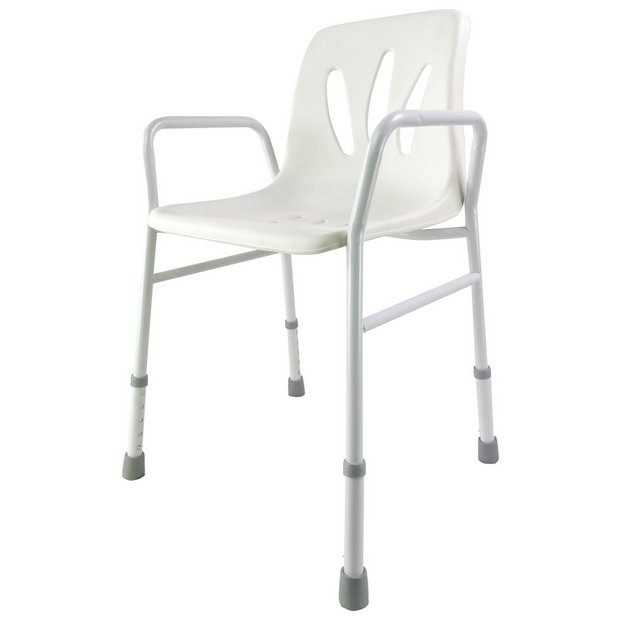 Plastic shower sale stool argos