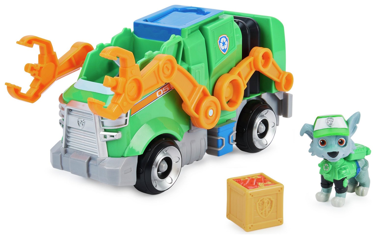 paw patrol rocky reuse it deluxe truck