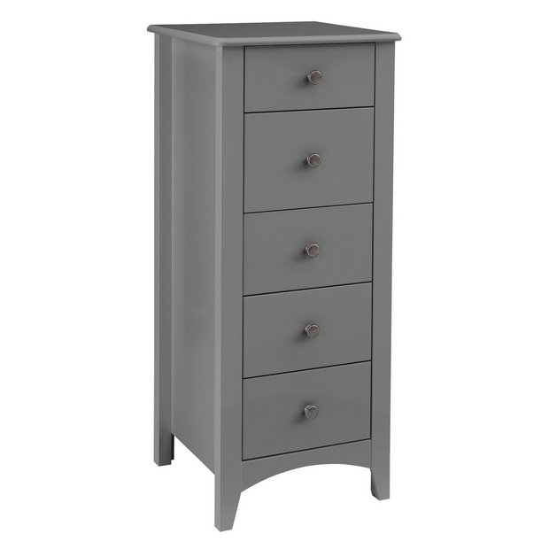 Argos narrow chest store of drawers