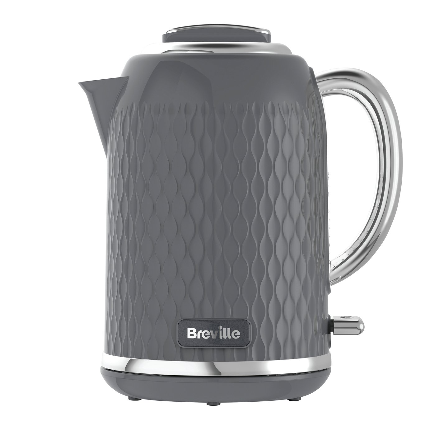 Buy Breville VTT786 Curve Slice Toaster Black and Chrome