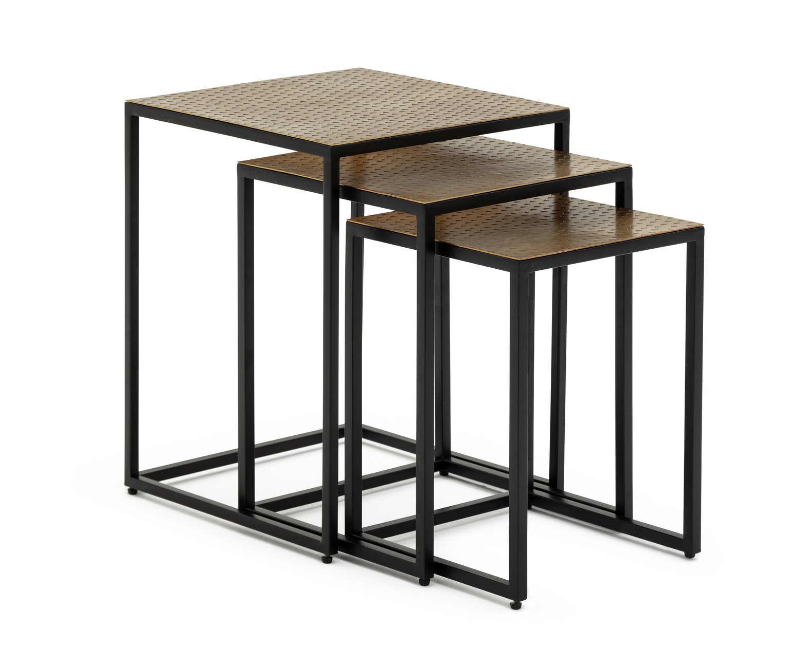 Nest Of Tables | Glass, Metal & Wood Stacking Tables | Argos
