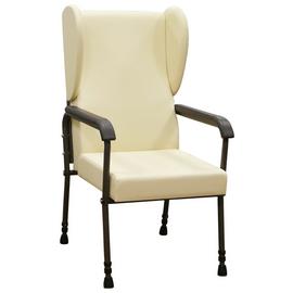 Aidapt Chelsfield Fabric Wingback Chair - Cream