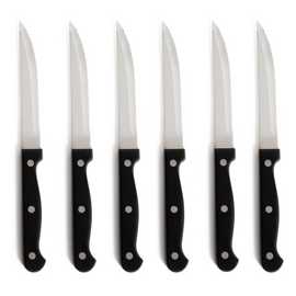 Argos Home 6 Piece Steak Knifes Set - Silver