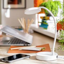 Habitat Mopsa LED Touch Desk Lamp - White