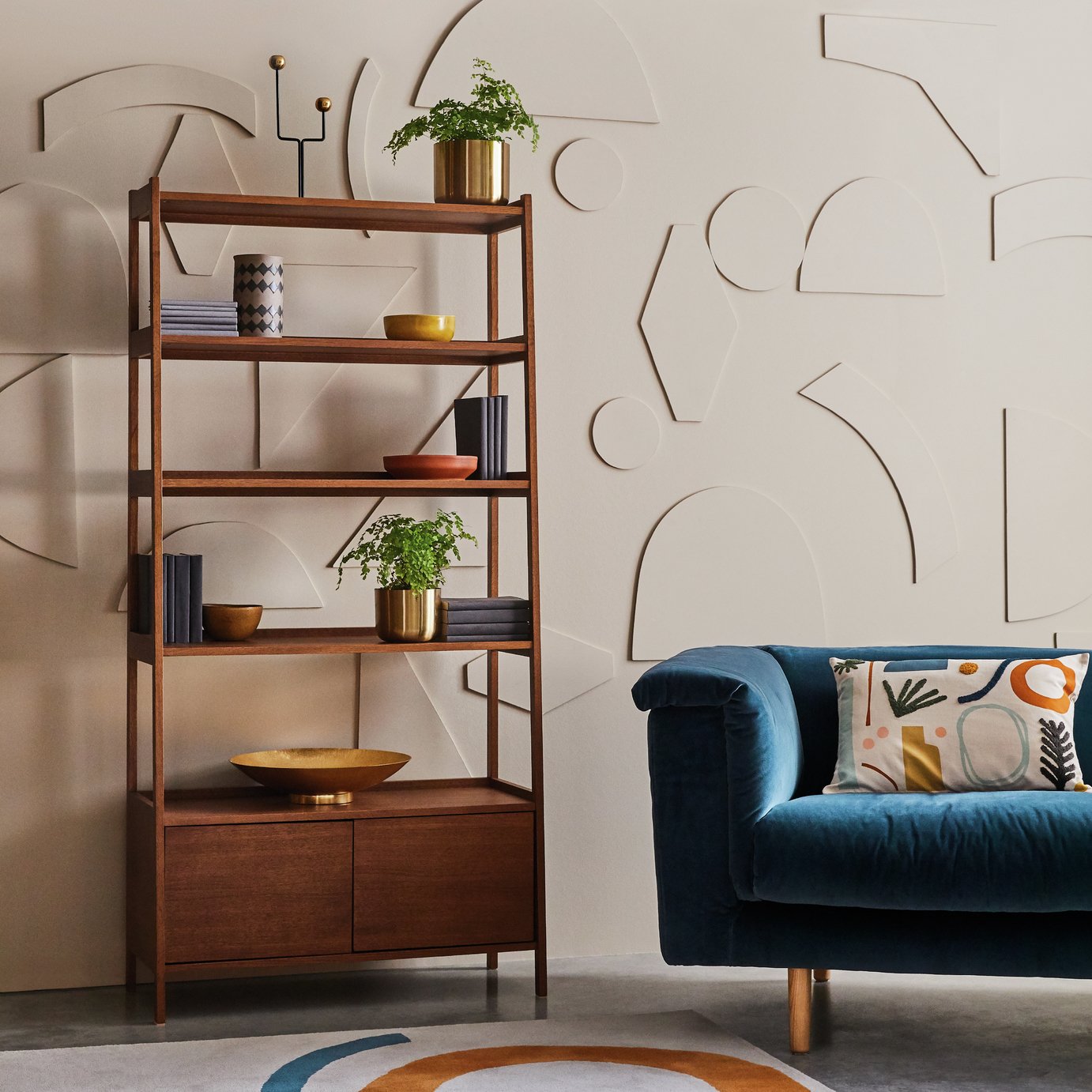 Habitat Marston Oak Veneer Bookcase