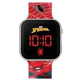 Disney Kids Red Marvel Spider-Man Watch