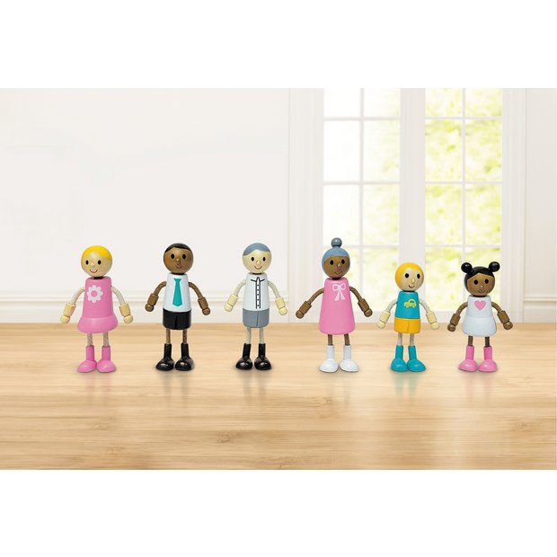 Wooden dolls deals house argos